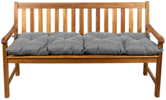Gutekissen® Bankauflage Stuhlkissen Hollywoodschaukel Garten LS (180x30, Grau)