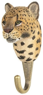 Wildlife Garden Garderobenhaken Kleiderhaken DecoHook Leopard