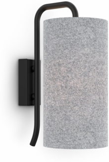 Belid Pensile S Wandleuchte schwarz E27 ohne Lampenschirm