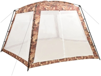 vidaXL Pool-Zelt Stoff 660 x 580 x 250 cm Tarnfarben 93050