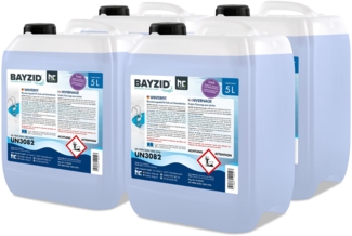 Höfer Chemie 4x5 L Pool Wintermittel - BAYZID Winterfit Überwinterungskonzentrat für Schwimmbad und Pool