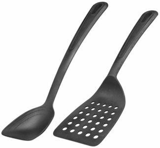 WESTMARK Pfannenwender & Pfannenlöffel-Set, 2tlg, Für beschichtetes Kochgeschirr