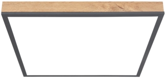 LED Aufbau Panel, Holz-Optik, 1500 Lumen, warmweiß, L 45 cm