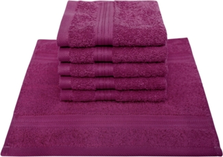 Dyckhoff Seiftuch Siena, (Set, 6-St), mit Bordüre