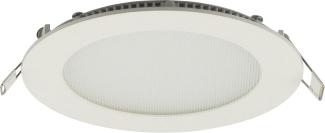 ISOLED LED Downlight, 9W, rund, ultraflach, blendungsreduziert, weiß, neutralweiß, dimmbar CRI90