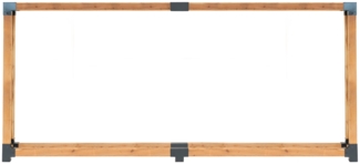 Westmann Lärchenholz Kaminholzregal Michel 8 |