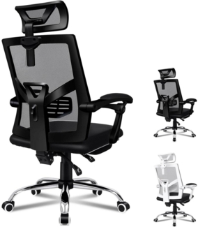 Ergonomischer Bürostuhl aus Netzgewebe 150° Neigung SGS-Gasdruckfeder