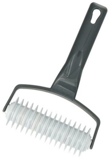 Teigschneider aus robustem Kunststoff – 12 x 18 cm – Ideal für Pizza & Brot