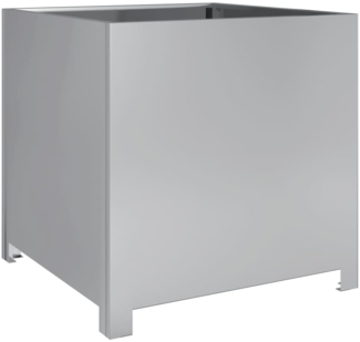 vidaXL Pflanzkübel 50x50x50 cm Verzinkter Stahl 851218