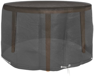 vidaXL Gartenmöbel-Abdeckung 6 Ösen Ø125x75 cm Rund 319288