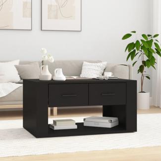 vidaXL Couchtisch Schwarz 80x50x40 cm Holzwerkstoff 816529