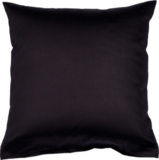 Janine Kissenbezug Colors Mako Satin, (1 Stück), mit Reißverschluss, uni Kissenhülle, feinfädig, 100% Baumwolle