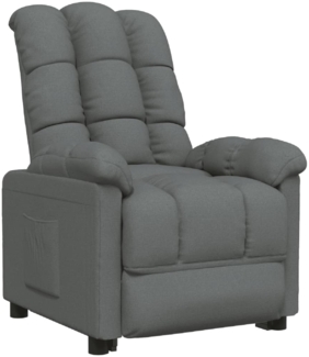 vidaXL Relaxsessel Dunkelgrau Stoff [289797]