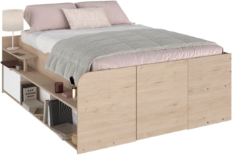 Parisot Hochbett Parisot Travel 2 Lattenrost aufklappbar, Stauraum integriert