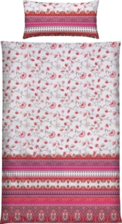 Erwin Müller Bettwäsche Bettwäsche, Mako-Satin, Blumen