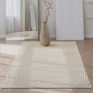the carpet Teppich Santo Plus, rechteckig, Höhe: 5 mm, Plus moderner robuster In und Outdoor Teppich