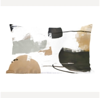 MuchoWow Dekokissen Farbe - Abstrakt - Farben, Dekoration, Zierkissen, Kissen mit Füllung, 50x30 cm