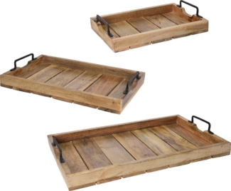 Home & styling collection Tablett, Holz