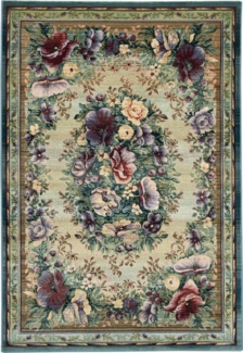 THEKO Teppich Gabiro 72, rechteckig, Höhe: 10 mm, Orient-Optik, Vintage Design, ideal im Wohnzimmer & Schlafzimmer