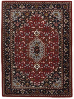 THEKO Wollteppich Royal Orient - Bidjar 9, rechteckig, Höhe: 14 mm, Obermaterial: reine Wolle, handgetuftet, Orient-Optik