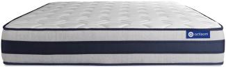 Actiflex ergo matratze 135x200 cm, Taschenfederkern und Memory-Schaum, Härtegrad 4, Höhe :24 cm, 5 Komfortzonen