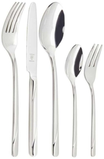 Justinus Besteckset 'Flair' 60-tlg modern, Edelstahl silber