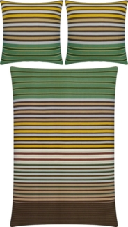 Erwin Müller Bettwäsche Bettwäsche Mix & Match "Streifen", Biber, Streifen