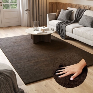 Tapiso Hochflor-Teppich Cuddle, rechteckig, Höhe: 30 mm, Wohnzimmer, Schlafzimmer, Shaggy, Pflegeleicht, Rutschfest, Weich