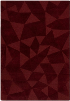 FLAIR RUGS Wollteppich Shard, rechteckig, Höhe: 10 mm, Geometrischer Teppich aus Scherbenwolle