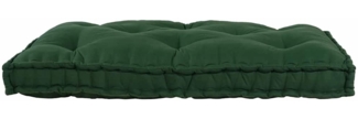 vidaXL Pallet Sofa Kissen Grün Stoff 4019091