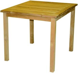 Premium Teak Tisch rechteckig Gartentisch Gartenmöbel Beistelltisch Holztisch