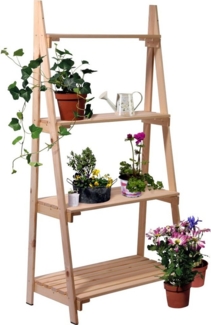 dobar Blumenständer Blummentreppe, BxTxH: 75 x 39 x 146 cm
