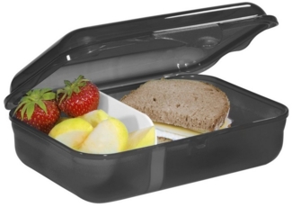 Step by Step Lunchbox mit Klickverschluss, spülmaschinengeeignet, Kunststoff, BPA-frei, (1-tlg)