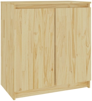 vidaXL Beistellschrank 60x36x65 cm Massivholz Kiefer 833097