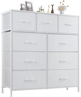 DUMOS Schubkastenkommode Stoffkommode mit Schubladen,Aufbewahrungsschrank, mit 4,5,7,8,9 Schubladen für geschlossenen Stauraum