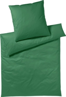 Yes for Bed Bettwäsche Pure & Simple Uni in Gr. 135x200, 155x220 oder 200x200 cm, Mako-Satin, 2 teilig, Bettwäsche aus Baumwolle, zeitlose Bettwäsche mit seidigem Glanz