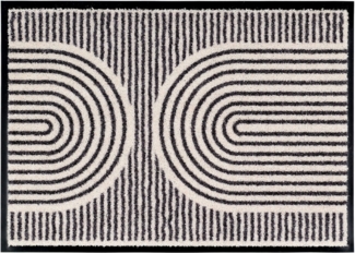 SCHÖNER WOHNEN-Kollektion Fußmatte Bellevue, rechteckig, Höhe: 8 mm, Türmatte, Schmutzfang, In und Outdoor, Sauberlauf, waschbar