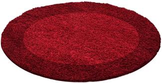 Shaggy Teppich LIFE RED 80 X 150cm Rechteck