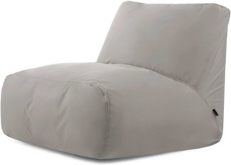Sitzsack ‘Tube 100‘, Bezugstoff - Colorin, 100% Olefin, White grey, 80x120x100 cm.