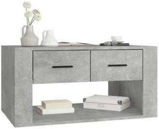 vidaXL Couchtisch Betongrau 80x50x40 cm Holzwerkstoff 816532