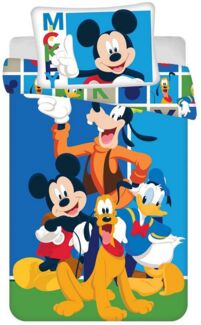 Jerry Fabrics Kinderbettwäsche Micky Maus Paw Patrol 2er-Set Kinderbettwäsche 100 x 135 cm, Renforcé, 2 teilig