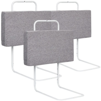 Clanmacy Bettschutzgitter Bettgitter für Kinder Rausfallschutz Kinder 50cm Höhenverstellbar (1 St)