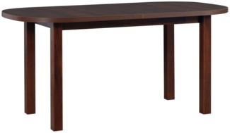 MOEBLO Esstisch VENDO 1 (Stilvoller Multifunktionaler Tisch mit Schlankem Design und Robuster Bauweise, Massivholz), - (BxHxT): 80x76x160/200 cm