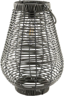 AM Design Gartenleuchte Solar-Laterne, Handarbeit, aus Kunststoff, kabellose Beleuchtung für den Außenbereich