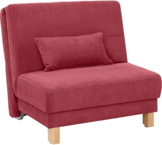 Home affaire Schlafsofa Gina, vom Sofa zum Bett mit einem Handgriff, in 4 Breiten, Nierenkissen