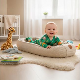 Totsy Baby Kuschelnest Warmes Nestchen Baby 90x50 cm - Kuschelnest Neugeborene Nestchen