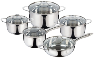 Berlinger Haus Kochen Berlinger Haus Satz Stahltöpfe 10 Ele Silver Jewellery BH6660
