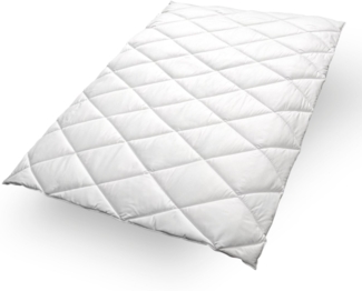 John Cotton Microfaserbettdecke Anna, Bettdecken für Sommer und Winter, Decke, Füllung: 100% Polyester, Bezug: Microfaser (Polyester), Bettdecke 135x200 cm, 155x220 cm, vegan, hypoallergene Füllung