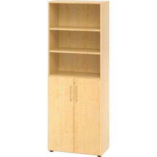 Schrank 6OH /3OH Türen BxTxH 80 x 42 x 215,6 cm Griff BS Ahorn