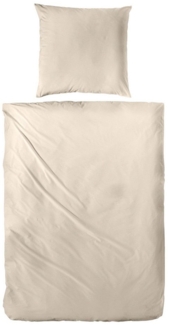 Primera Halbleinen Sommer Bettwäsche 135x200 beige leinen uni 183001-719
